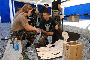 Target shooting at USAFA