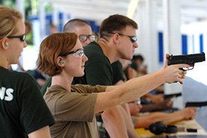 Target shooting at USAFA