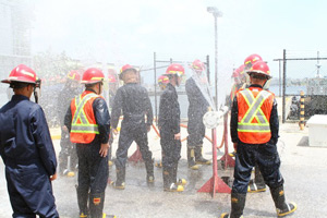 プリーブサマーの訓練風景