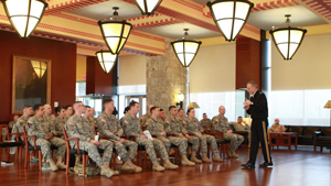 ウエストポイントの倫理規範の碑