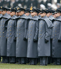 ウエストポイントの士官候補生