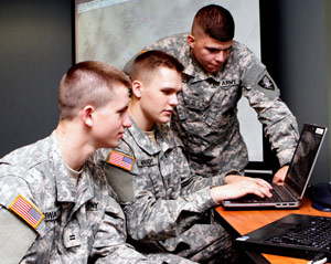 １マイル地点の標識