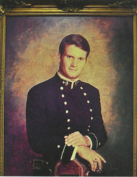 ペンタゴンに飾られた海軍士官候補生の肖像