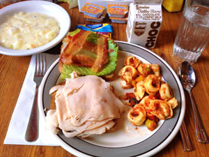 ウエストポイントでのランチ