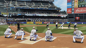 ニューヨークメッツ始球式