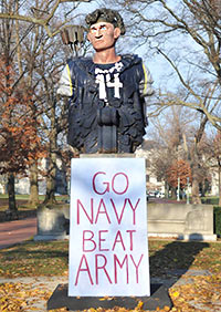 アナポリス海軍兵学校の銅像その３