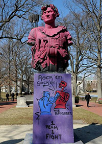 アナポリス海軍兵学校の銅像その２