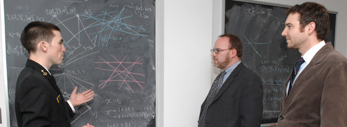 アメリカ海軍兵学校の数学の授業